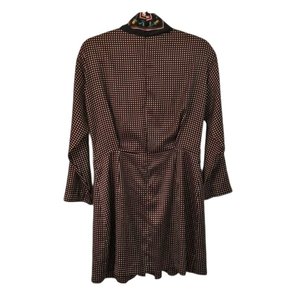 Zara Mini Dress with Printed Bow Size M - Picture 7 of 9